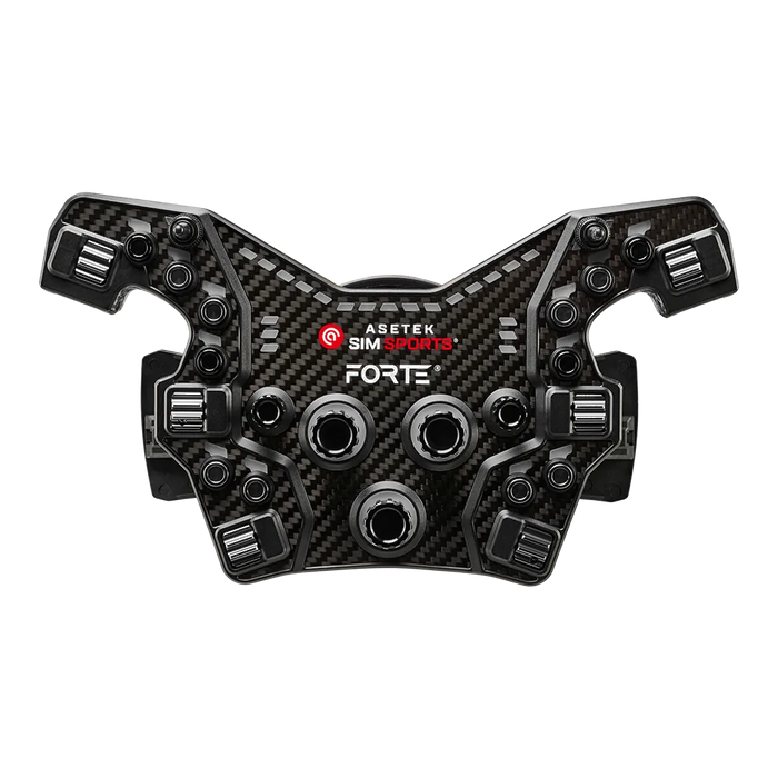 Asetek Racing Forte Formula Button Box (B/G/O) – frontvisning | MySimShop