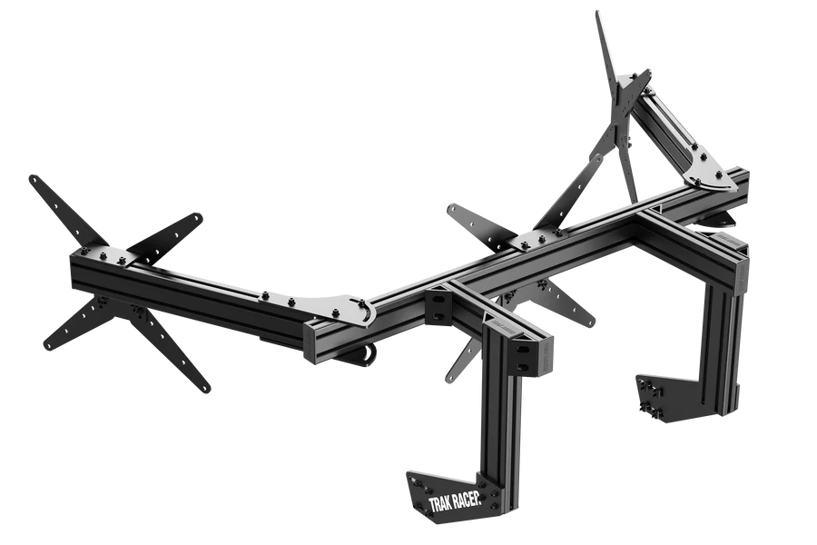 TrakRacer Large Cockpit-Mounted Triple Monitor Mount