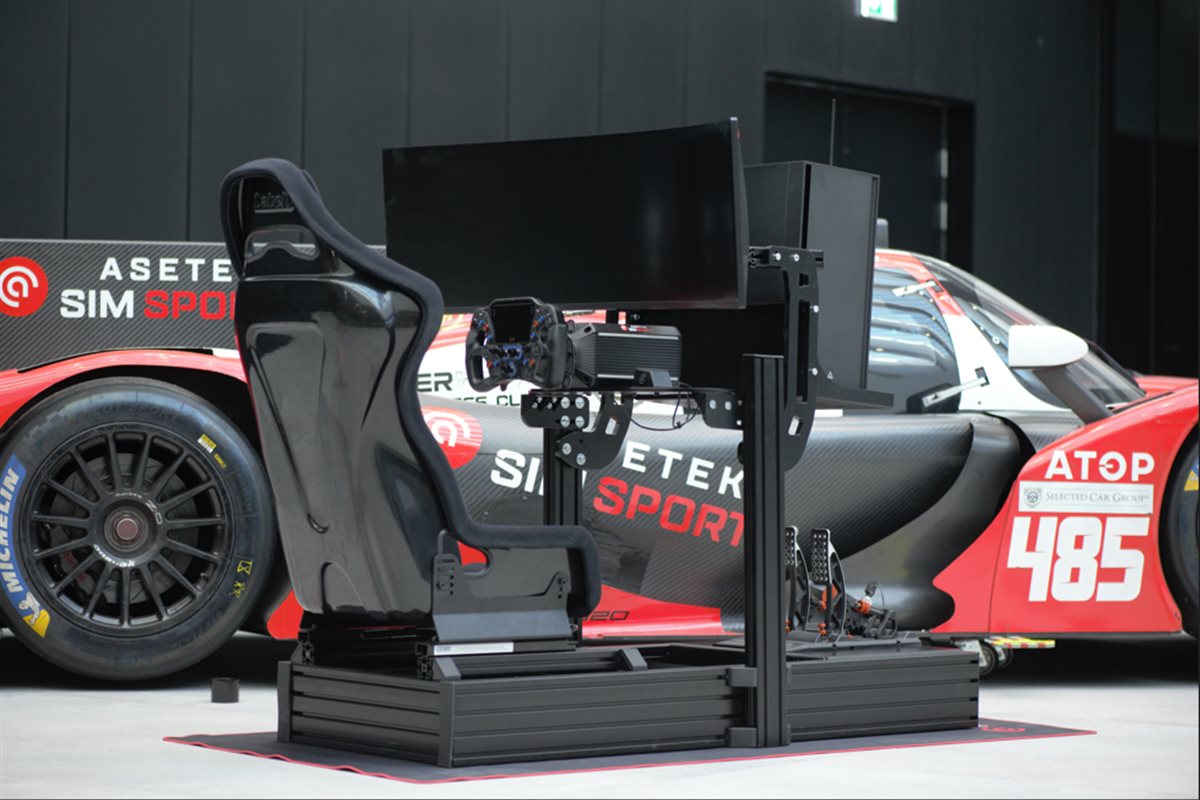 Premium simracing setup