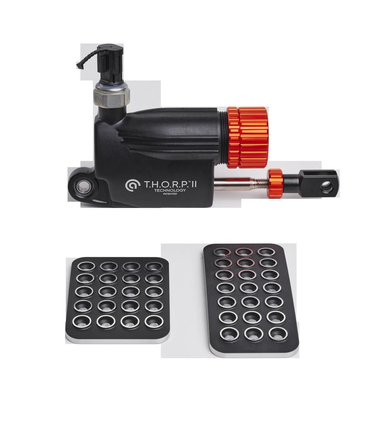 Asetek Racing hydraulisk bremseopgradering kit med pedaler, tilbehør, til bilkørsel og racing.