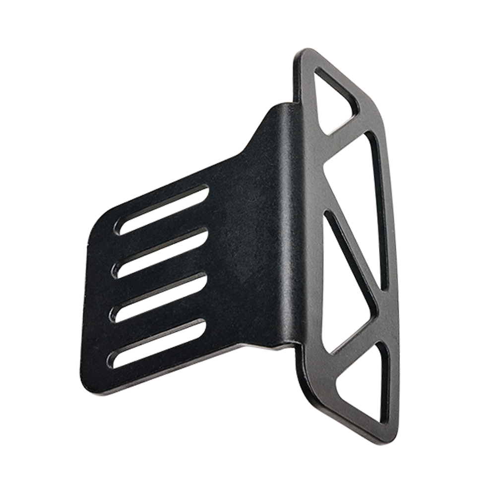 Asetek Racing universal fodstøtte til pedaler, justerbar med bagud-tilt, til simulatorkørsel, uden baggrund.