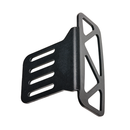 Asetek Racing universal fodstøtte til pedaler, justerbar med bagud-tilt, til simulatorkørsel, uden baggrund.