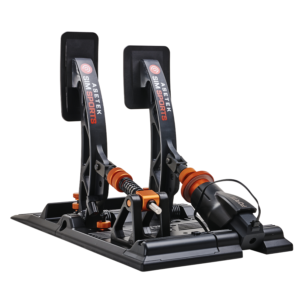 Asetek Simsports Forte® Sim Racing Pedals Brake & Accelerator