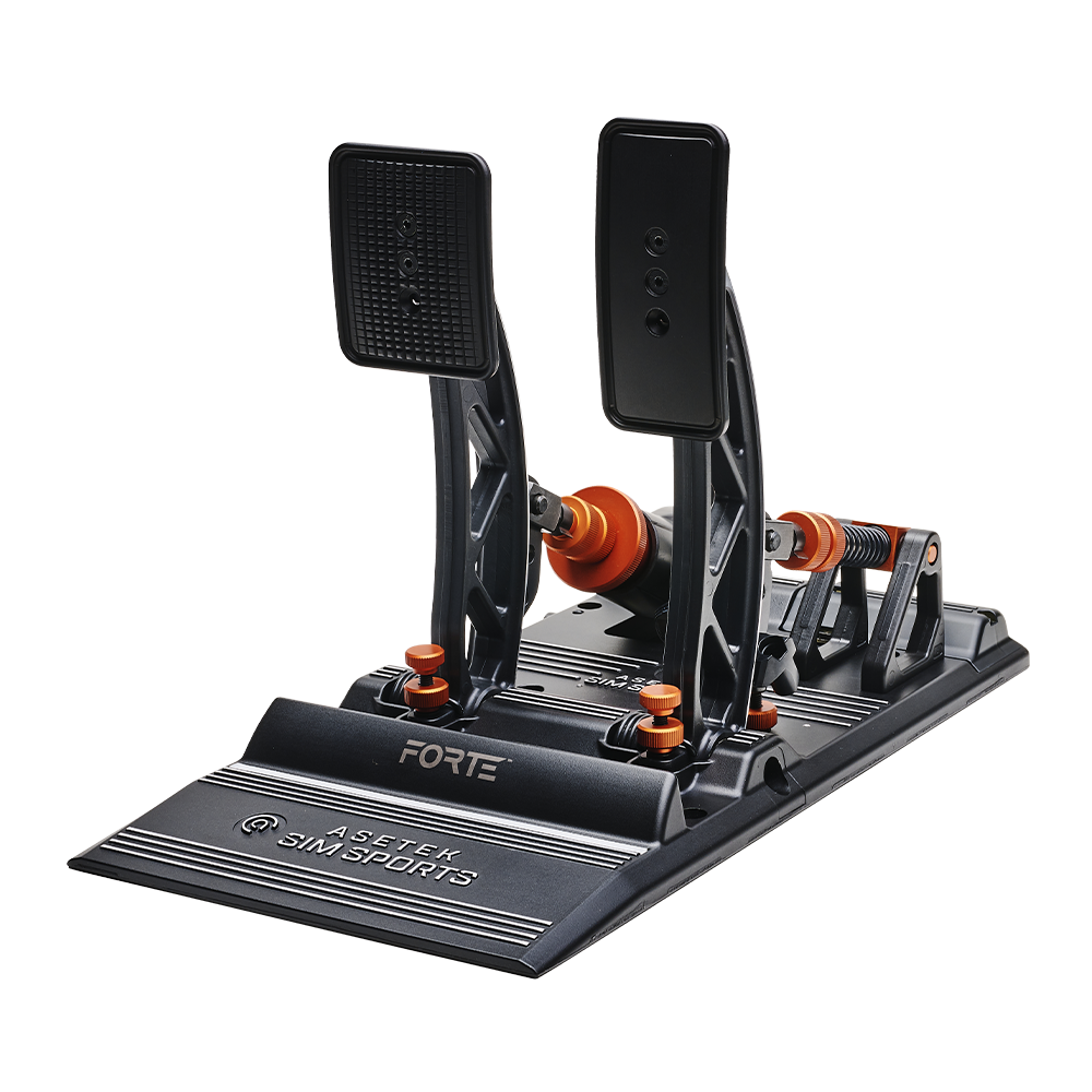 Asetek Simsports Forte® Sim Racing Pedals Brake & Accelerator