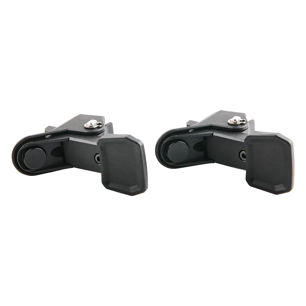 Asetek Racing magnetiske indgangspedaler til rat, med sort design og justerbare mekanismer til simracing.