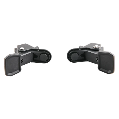 Asetek Racing magnetiske input-pedaler til rat, med sort finish og justerbare funktioner til sim-racing.