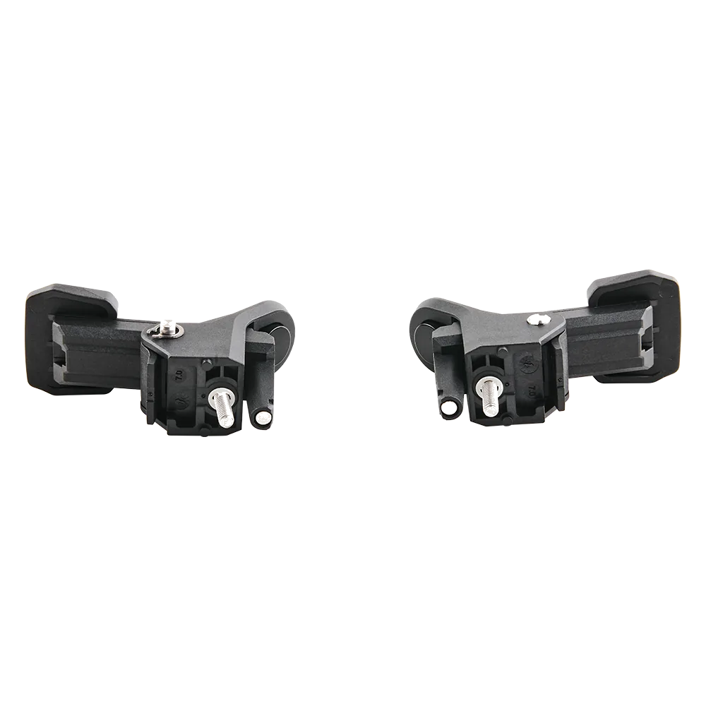 Asetek Racing magnetiske input paddles til simracing rat, justerbare og lette, monteret på racing-vinge for realistisk kontrol.