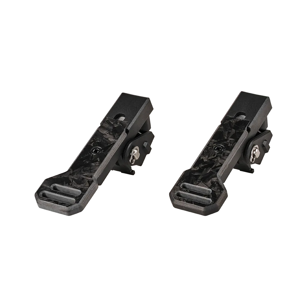 Asetek Racing carbon racing paddles til bilstyring, venstre side, med sort karbon finish, tilbehør til bilrattet