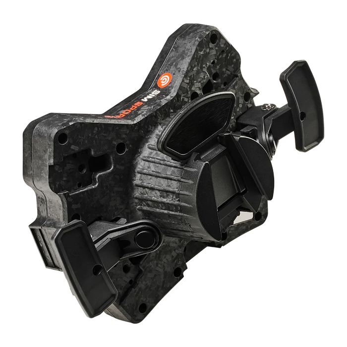 Asetek Racing Forte GT Button Box (B/G/O) – knaplayout detalje | MySimShop