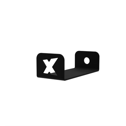 SimXPro headset holder til væg, sort plast med plads til gaming- og VR-headsets, perfekt til organisering og opbevaring