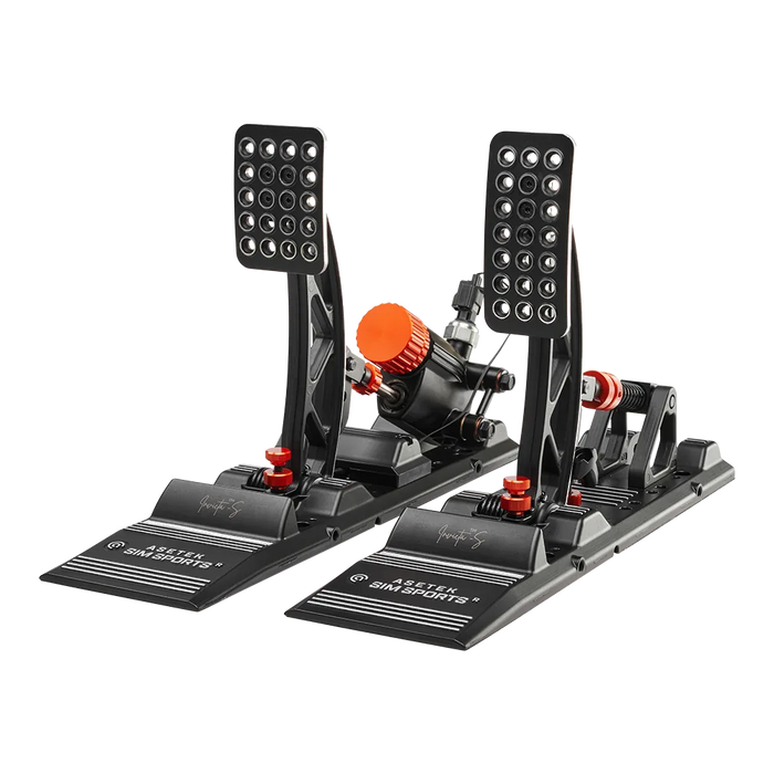 Asetek Racing Invicta S-Series THORP II – bremse og gas frontvisning | MySimShop