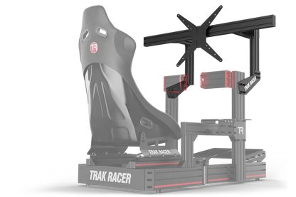 TrakRacer Large Cockpit-Mounted Single Monitor Stand