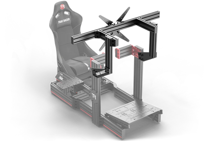 TrakRacer Large Cockpit-Mounted Single Monitor Stand