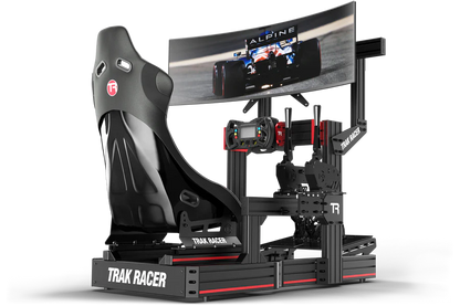 TrakRacer Large Cockpit-Mounted Single Monitor Stand