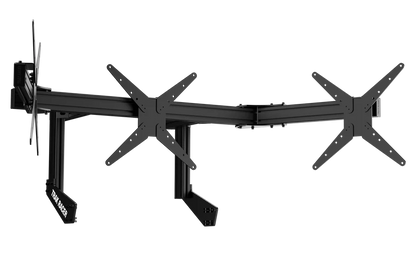 TrakRacer Large Cockpit-Mounted Triple Monitor Mount
