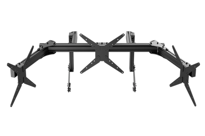 TrakRacer Large Cockpit-Mounted Triple Monitor Mount