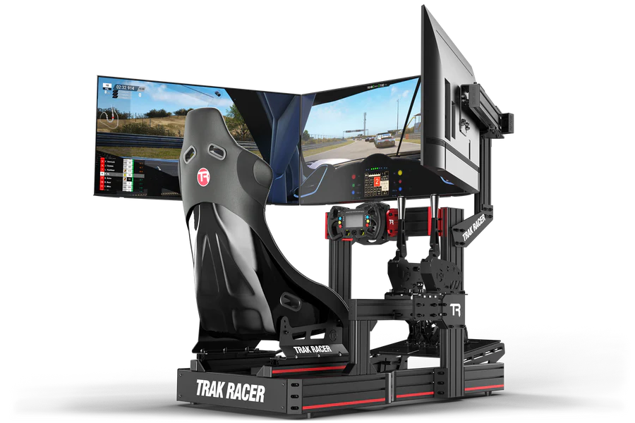 TrakRacer Large Cockpit-Mounted Triple Monitor Mount