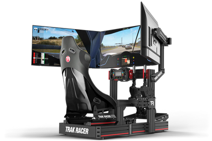 TrakRacer Large Cockpit-Mounted Triple Monitor Mount