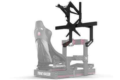 TrakRacer Large Cockpit-Mounted Dual Monitor Stand