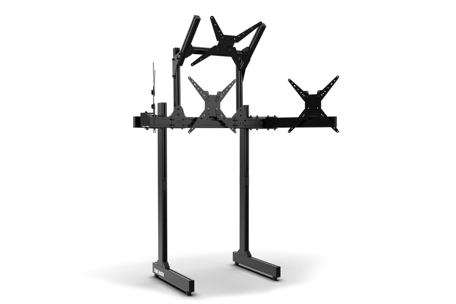 Freestanding Quad (4) Monitor Stand - up to 45" displays