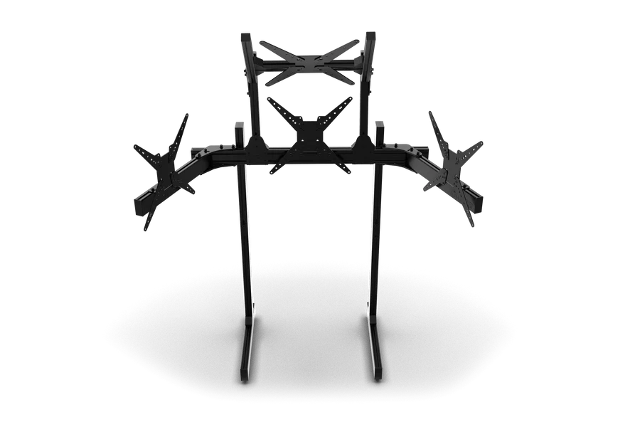 Freestanding Quad (4) Monitor Stand - up to 45" displays