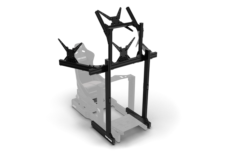 Freestanding Quad (4) Monitor Stand - up to 45" displays