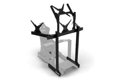 Freestanding Quad (4) Monitor Stand - up to 45" displays