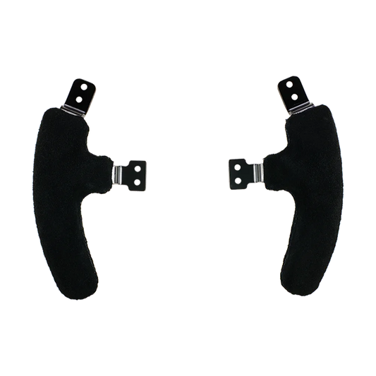 Asetek Racing Formel racerhåndtag i suede til rat, ergonomisk design til bilkørsel.