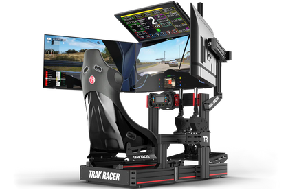 TrakRacer Large Cockpit-Mounted Quad Monitor Stand